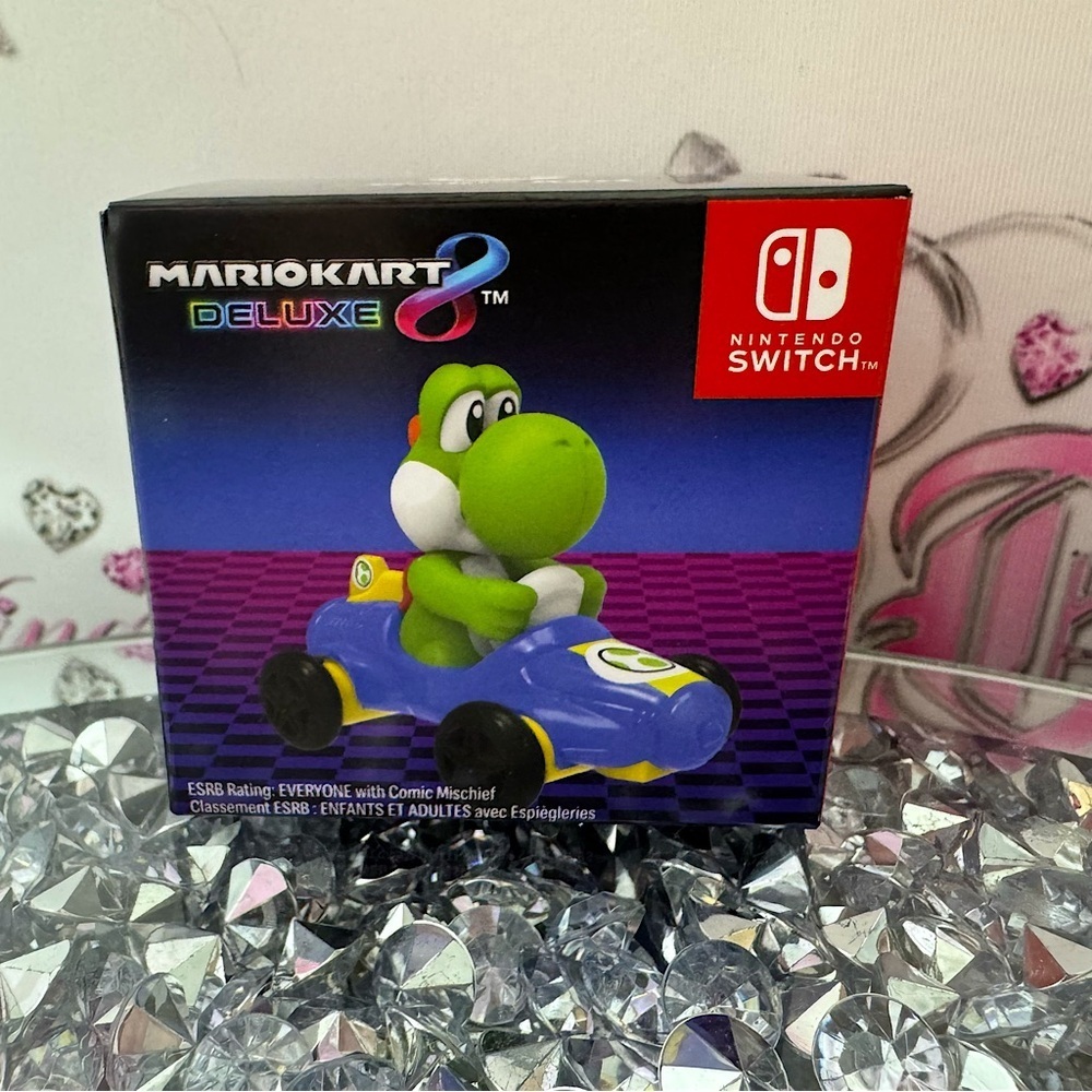 Nintendo switch Mario deluxe yoshi kart McDonald’s toy race car Mario kart toy